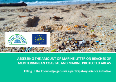 Assessing the amount of marine litter on beaches of Mediterranean Coastal and Marine Protected Areas. Filling in the knowledge gaps via a participatory-science initiative. MIO-ECSDE, 2022